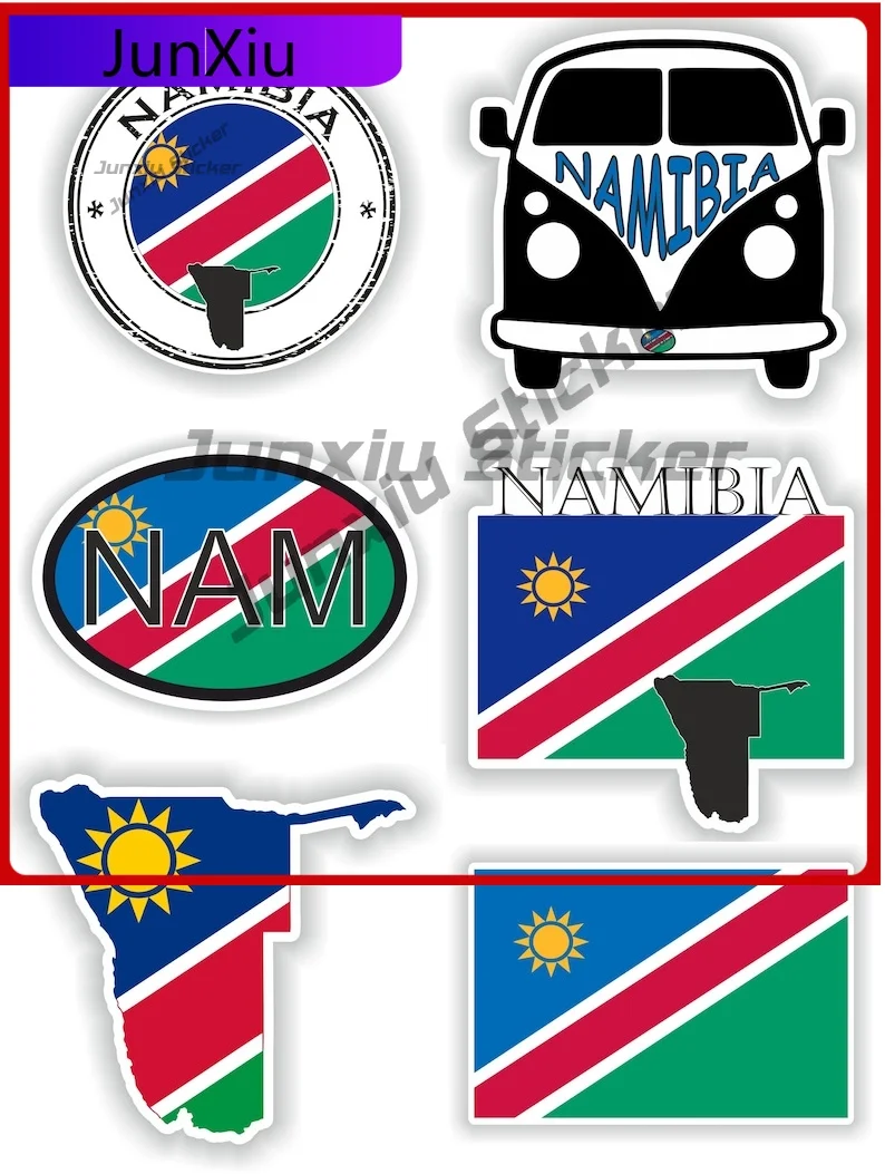 

Namibia Emblem Stylish Boat Fade Resistant Decal Decoration Stylish Waterproof Fade Funny Decal A Proof Bumper Stickers Decals