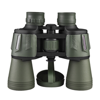 20X50 Zoom Telescope HD Powerful Binoculars Long Range Professional Telescope for Outdoor Camping Travel-Dark Green