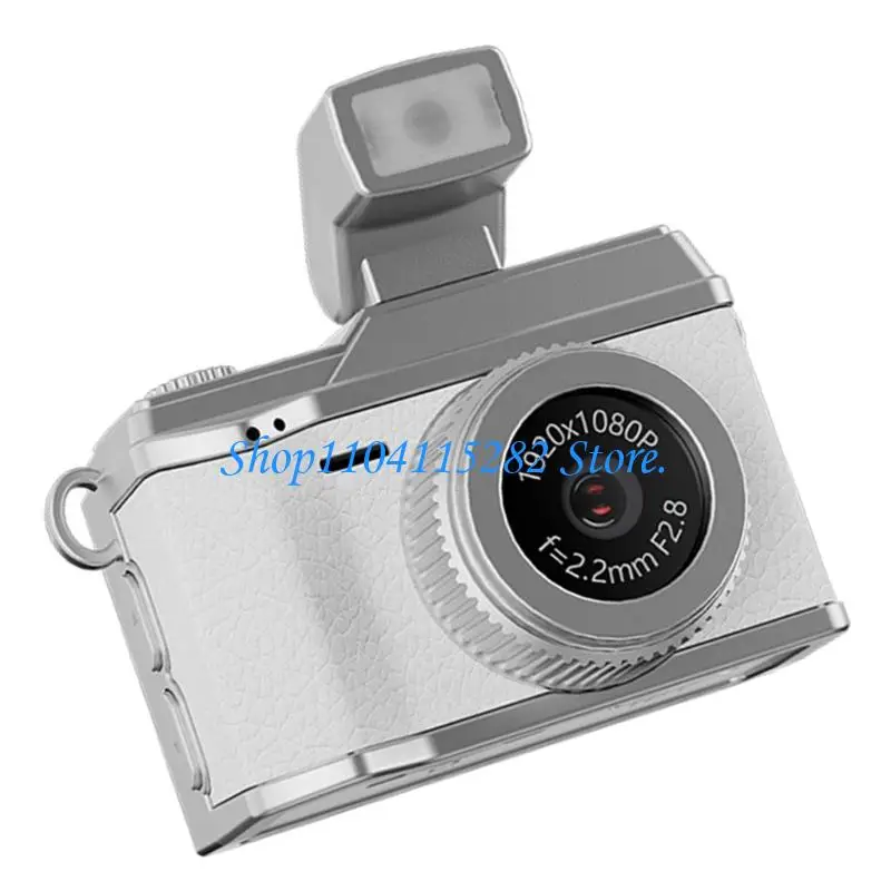 Compacted Video Camera Keychain Flash Enabled 0.96 Inch Screen High Definition For Night Photography Shot Everyday Use