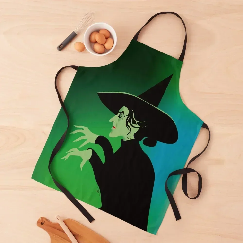 

Wicked Witch of the West Apron Men gift kitchen jacket woman for women with pocket Kitchen Things Apron