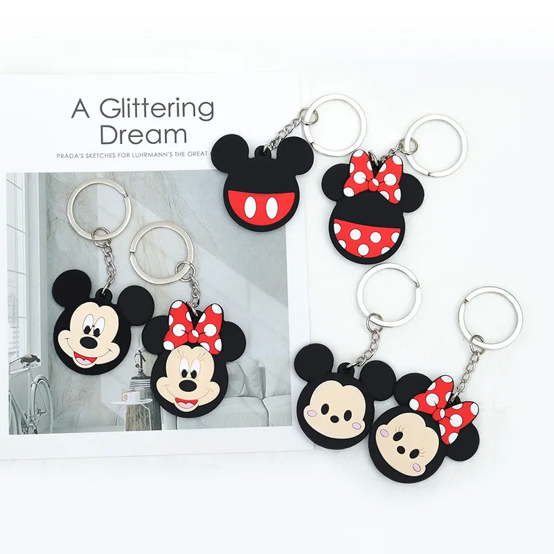 Disney For Airtags Case,Minnie Mickey Anime Case For Airtag Tracker Locator Device,Soft Silicone Airtag Cover