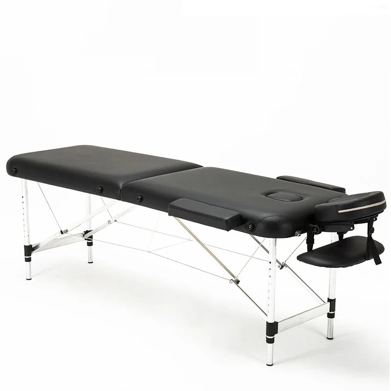 K-star Folding Beauty Bed Professional Portable Spa Massage Tables Lightweight Foldable With Bag Salon Furniture Aluminum Alloy