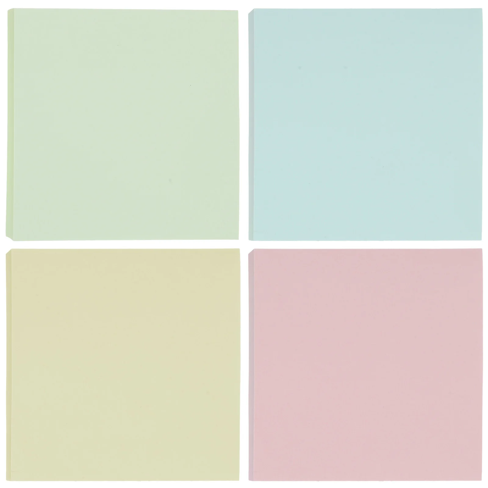 400 pçs almofadas de memorando coloridas rasgáveis auto adesivo nota adesivos escritório escola uso doméstico portátil lembrete diário scrapbook