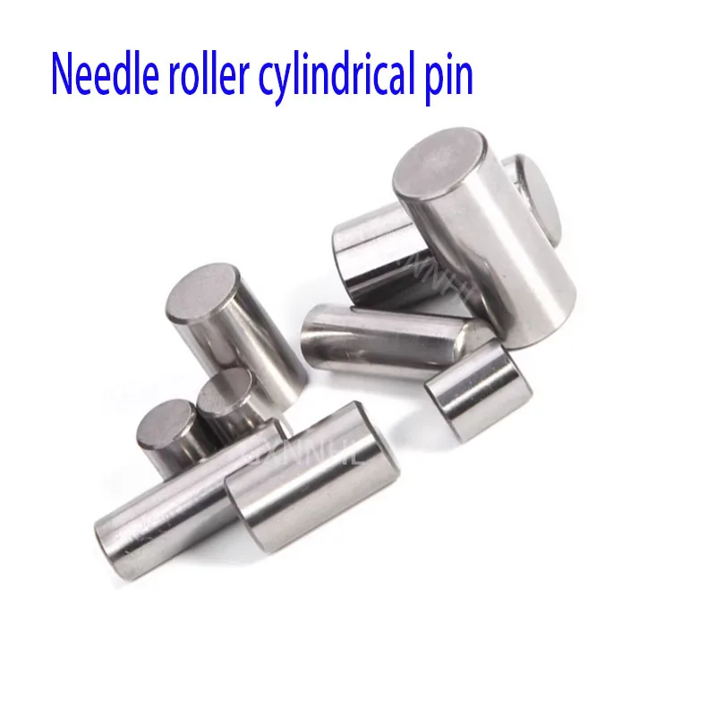 

100PCS Bearing steel needle roller cylindrical solid positioning pin 4x5 6 7 8 9 10 11 12 15 20 25 29 hard quenched small roller