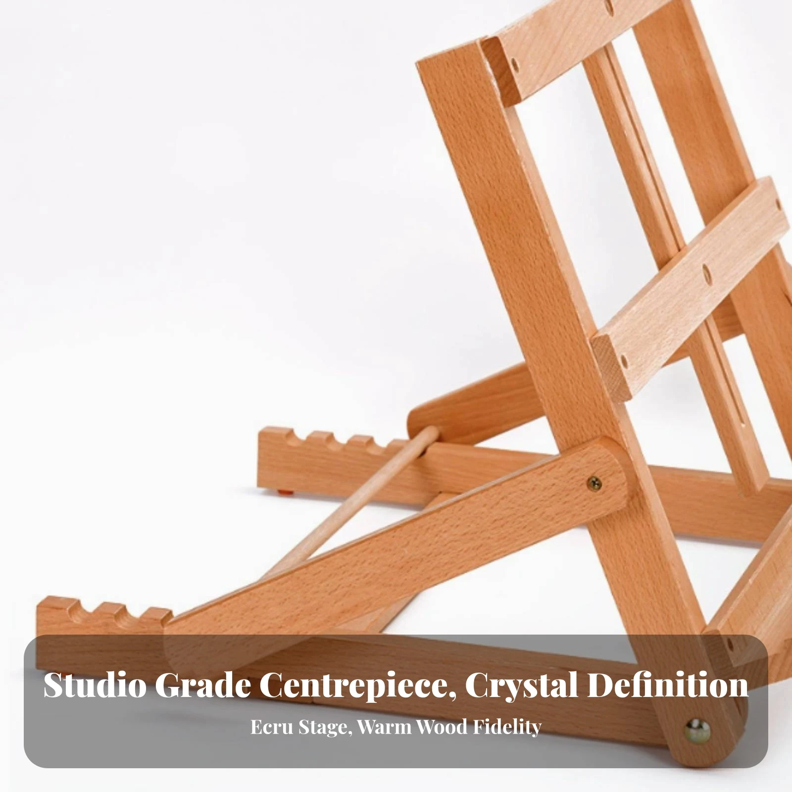 Tabletop Easel with Lower Ledge Lightweight Wooden Sketching Easel Sturdy Non-Slip for Artists, Classroom