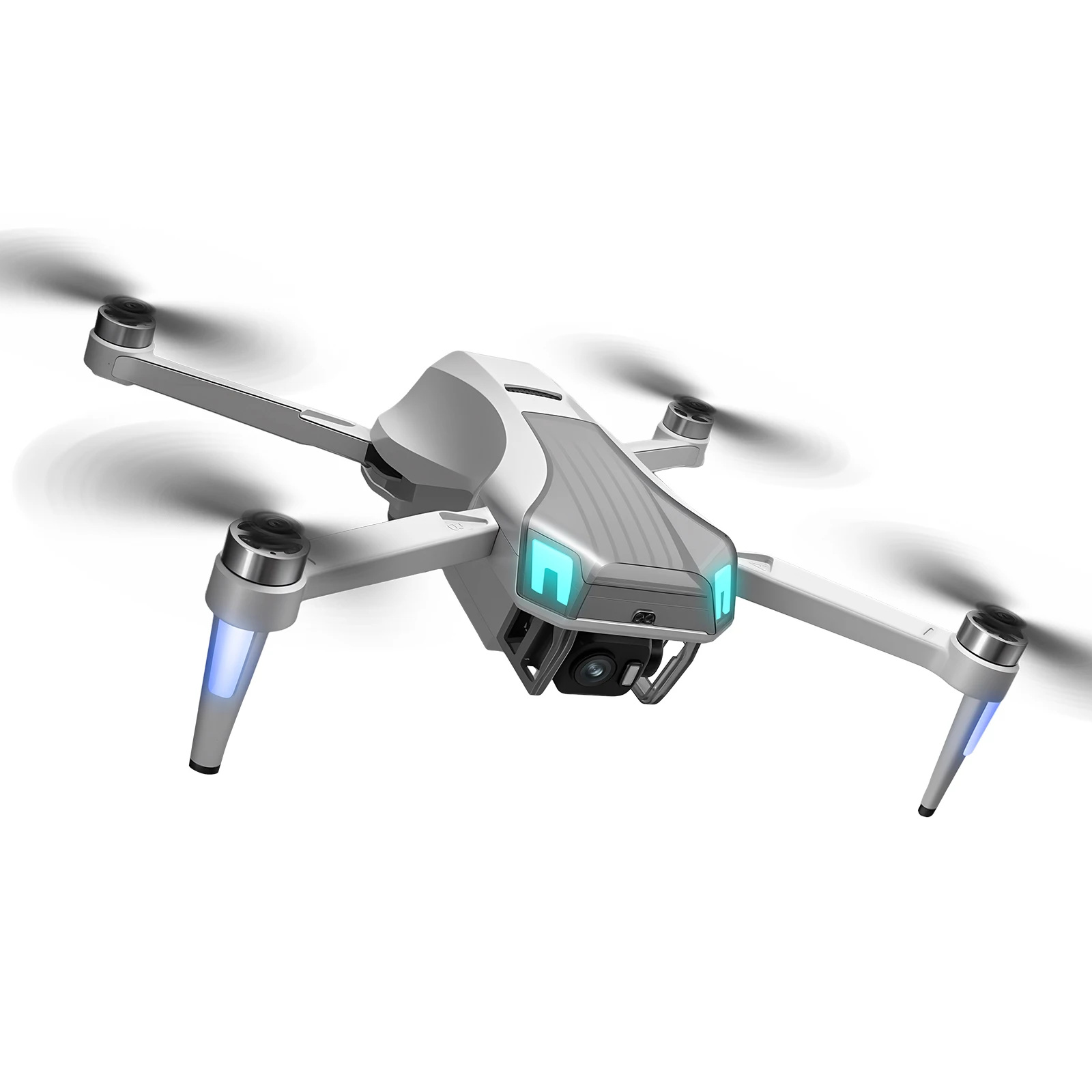 NCZOBOE U55 RC Drone HD Dual Cameras WiFi GPS Brushless Motor  Large Screen Remote Control 20Min Flight