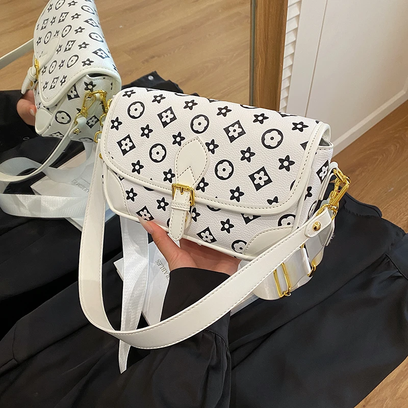 

Модная женская кожаная сумка через плечо, женская сумка классического элегантного дизайна, люксовый бренд