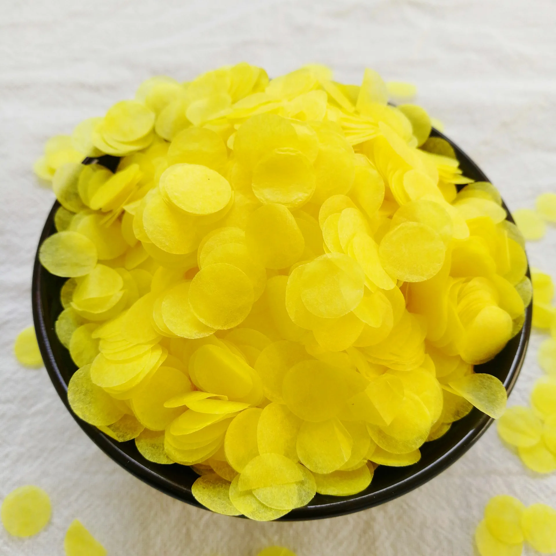 30g Confetti Colorful Tissue Paper Biodegradable Confetti Pink Circles Recyclable Birthday Wedding Red Blue Black