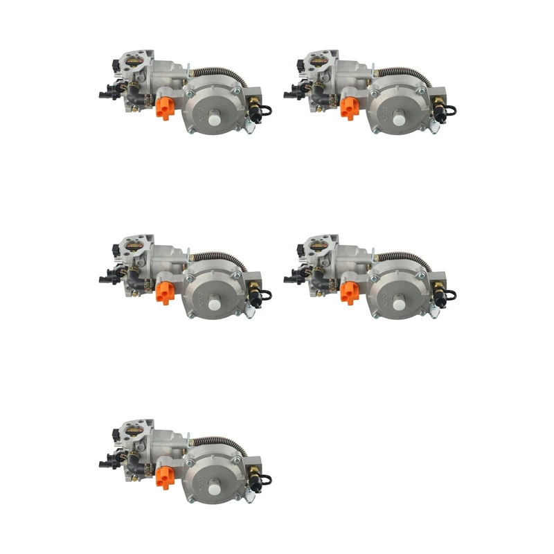 DTA5 5X Carburetor Kit Dual Fuel LPG NG for Generator LPG168 GX160 GX200 168F 3-5KW Accessories