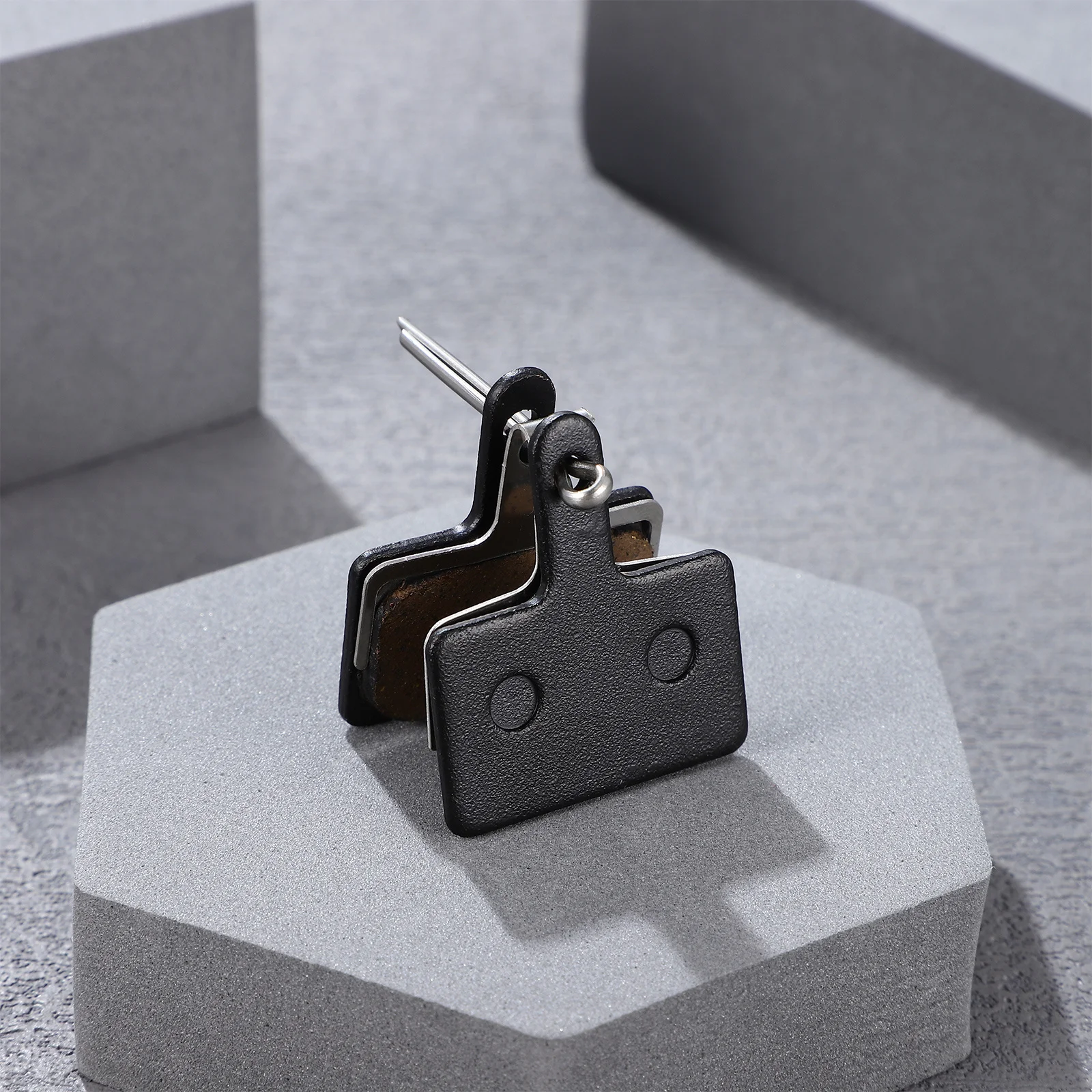 

Bike Pads Heat Resistant Disc Brake Pad For Bikes Cycling Brake Block Replacement Silent Half-Plate Motorcycle Parts