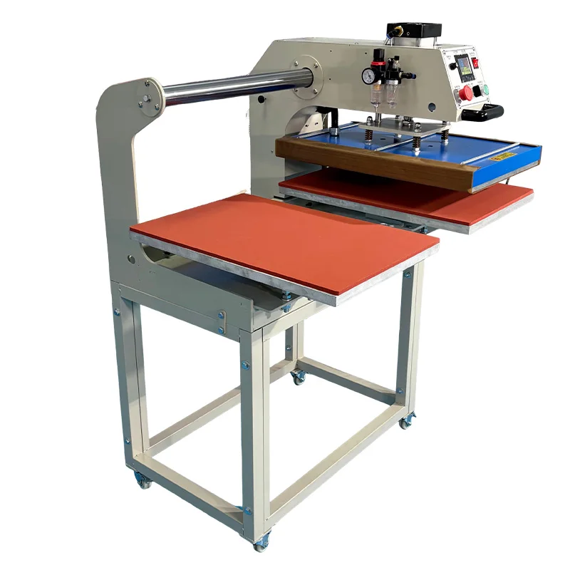 Multi-function Electric Flatbed Heat Press Machine For Garment Sublimation New