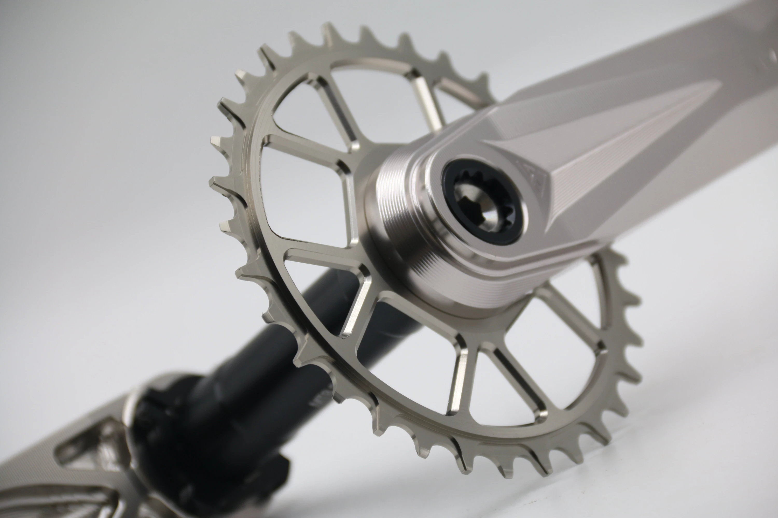 EVOSID 160/165/170MM MTB Kurbelgarnitur Hohl Integrierte 12s Kurbel Schmale Breite Fahrrad MTB 32/34/36/38T Crown Bottom Fahrrad Komponenten – Detail 22