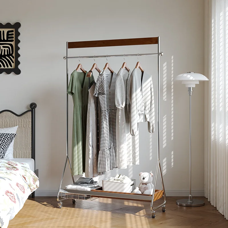 رفوف معطف تخزين فرنسية بسيطة من الخشب الصلب لغرفة المعيشة رفوف معطف بسيطة أثاث عتيق حديث Percheros Para Ropa