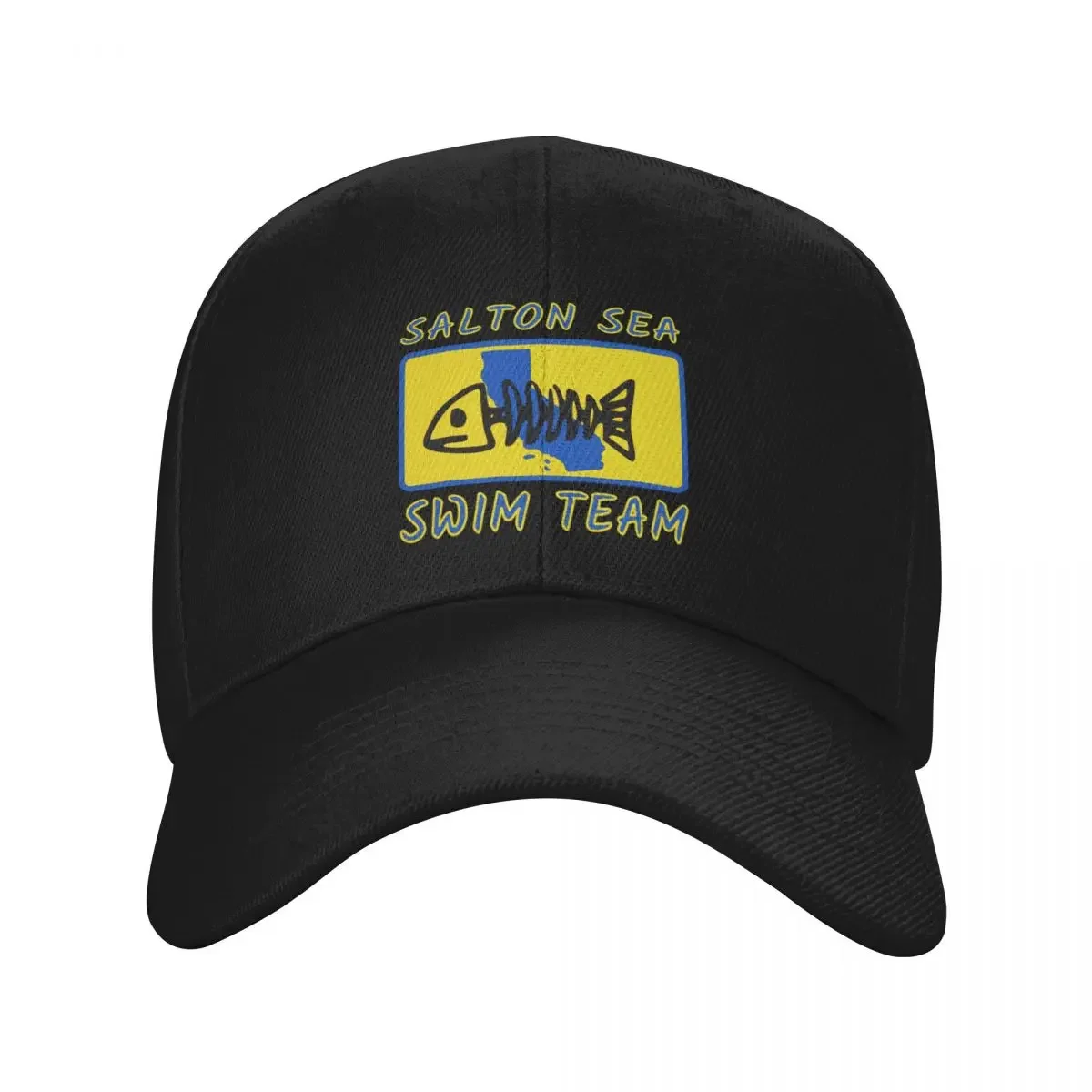 

Salton Sea Swim Team Graphic Baseball Cap western Hat Trucker Cap Winter hat Snap Back Hat Men's Baseball Women's