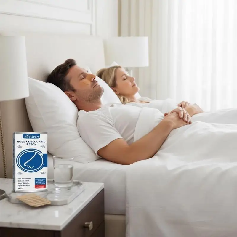 

10Pcs Nasal Strips Anti Breathable Nose Patch for Sleep Correction Physical Expansion Night Time