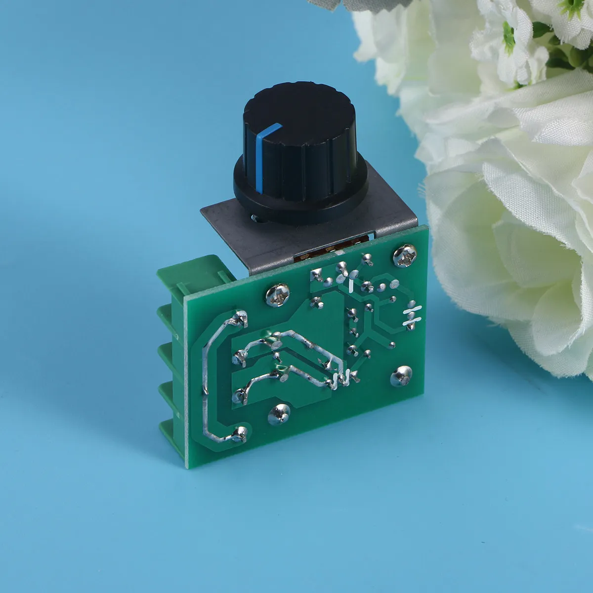 2Pcs 2000W Voltage Regulator Electronic Controller High Power Adjustable 220V Dimmer for Electric Furnace Motor Heater Lamp