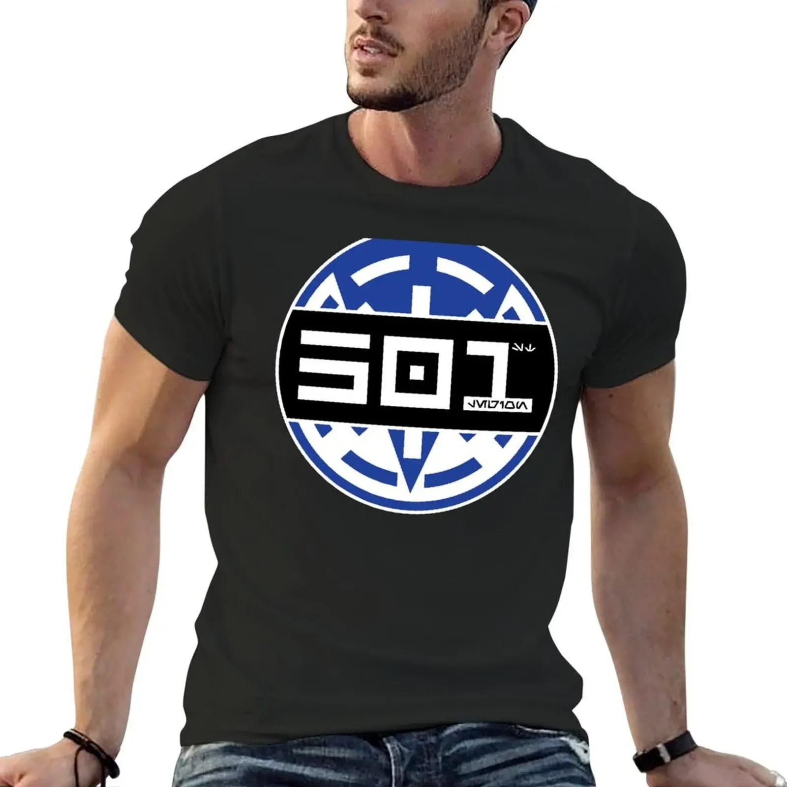 501st Legion Logo T-Shirt sweat plus sizes vintage basketball graphic tees mens t shirts casual stylish