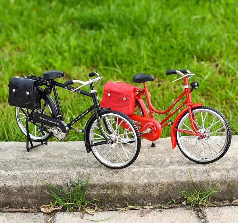 Gratis Pengiriman Diy Model Sepeda Rakitan Hadiah Hari Valentine Model Sepeda Antik Ultra-realistis