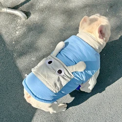 Pet Clothes Dog Warm Thickened Cotton Clothes
