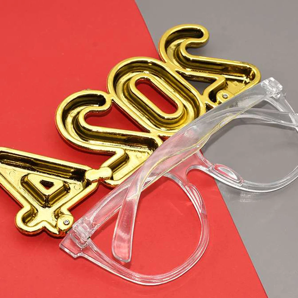 

Creative 2024 Eyeglasses Party Use Eyewear Lightweight Comfortable Festival Decoration Props 2024 Eyeglasses Party Props