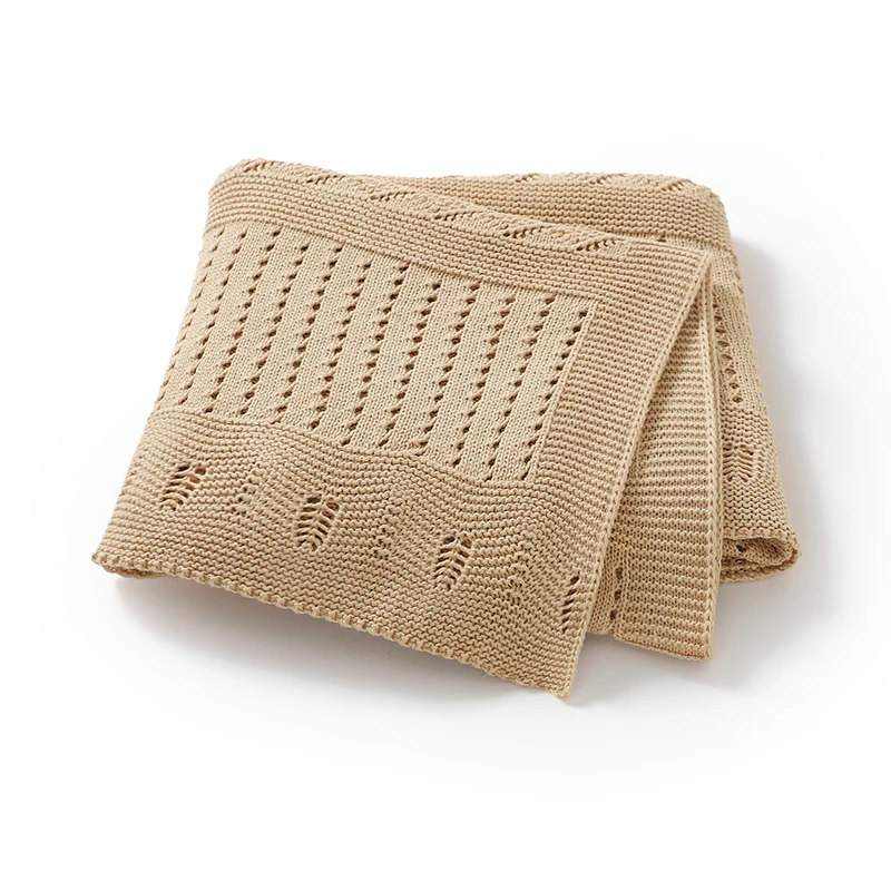 

Одеяло для новорожденных, вязаное постельное белье для маленьких мальчиков и девочек, модное однотонное пеленание для малышей, накидка для коляски, 90*70 см, клетчатый спальный мешок