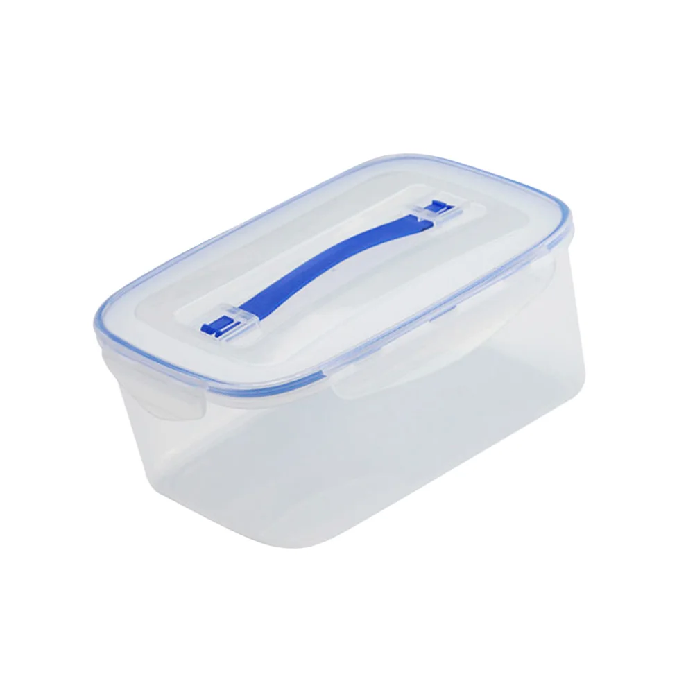 

Plastic Food Storage Container Airtight Preservation Box Fruits Vegetables Snacks Kitchen Organizer Refrigerator
