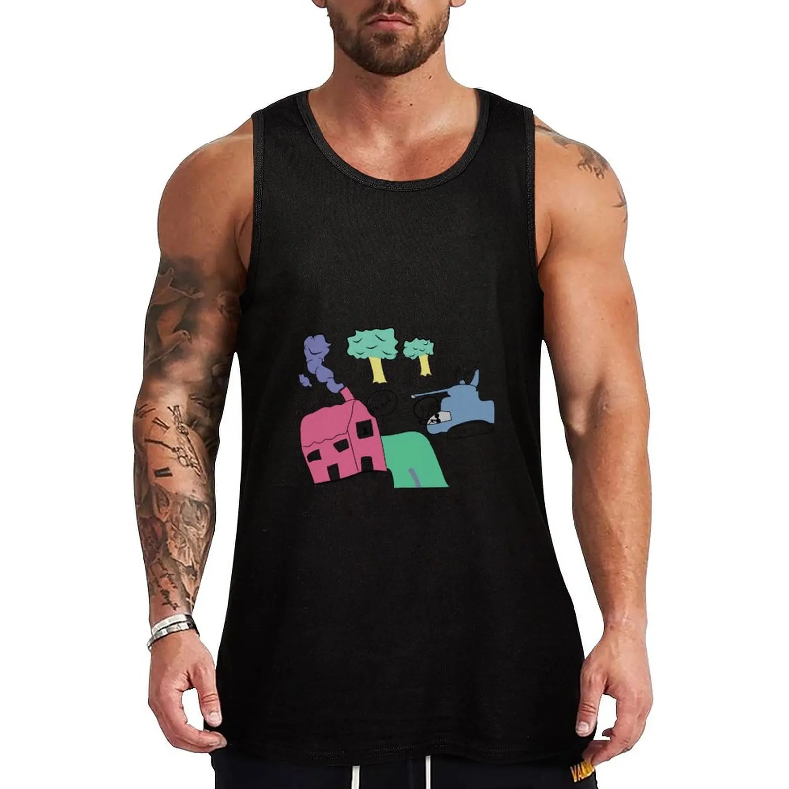 Get him Magnet! Tank Top Urban Tank Top Streetwear Casual Sleeveless Shirt