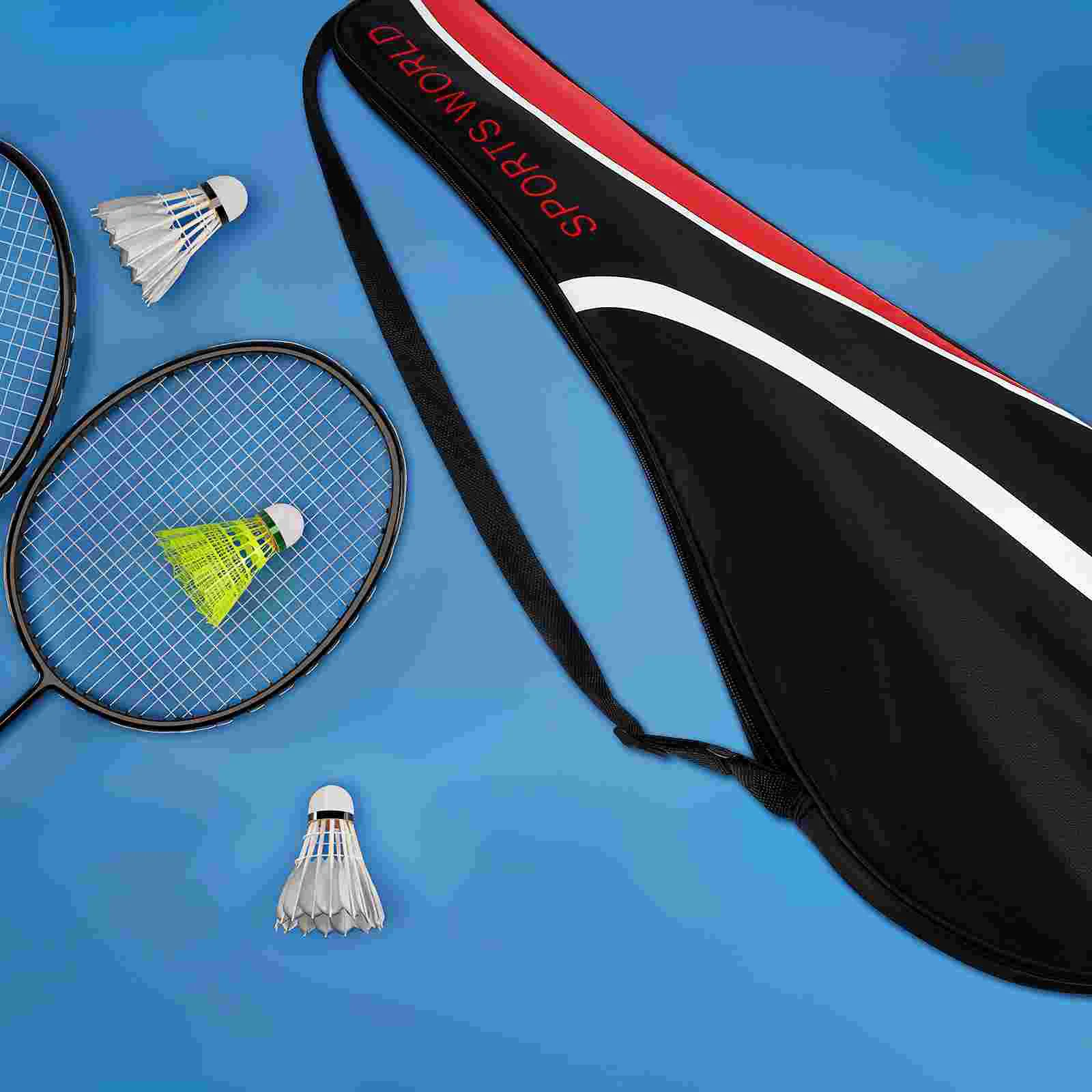 Badminton Racket Bag Gift for Players Outdoor Storage Cover Sports Supply Covers outside Oxford Cloth Accessories