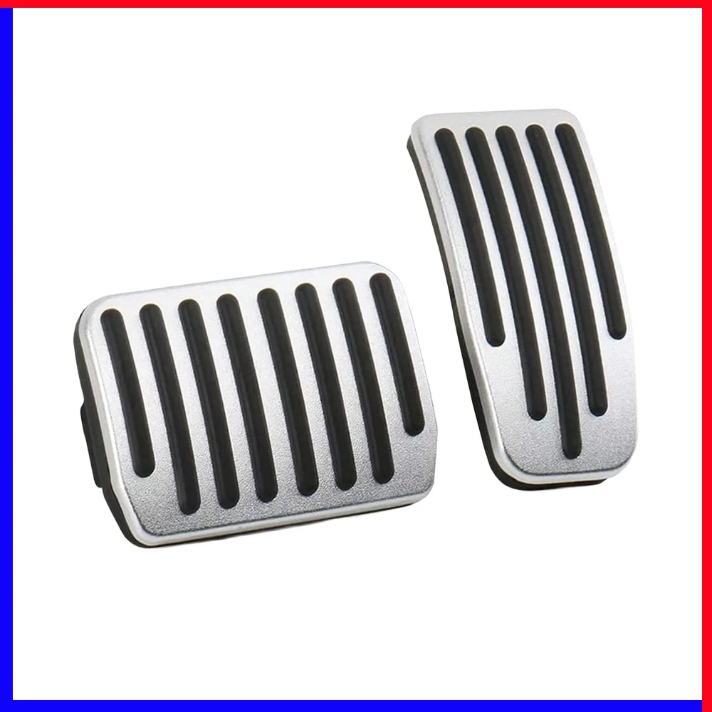 USVOTOV الأداء وسادة دواسة القدم ل تسلا نموذج 3 Y العرعر دواسات القدم غطاء استبدال عدم الانزلاق حامي اكسسوارات الكسوة #1