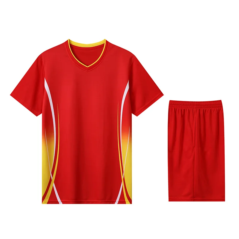 アイスシルク速乾半袖tシャツ＆ショーツスポーツトレーニングセット-メンズ＆レディース-夏用-ランニング-フィットネス-バスケットボール-フットボール