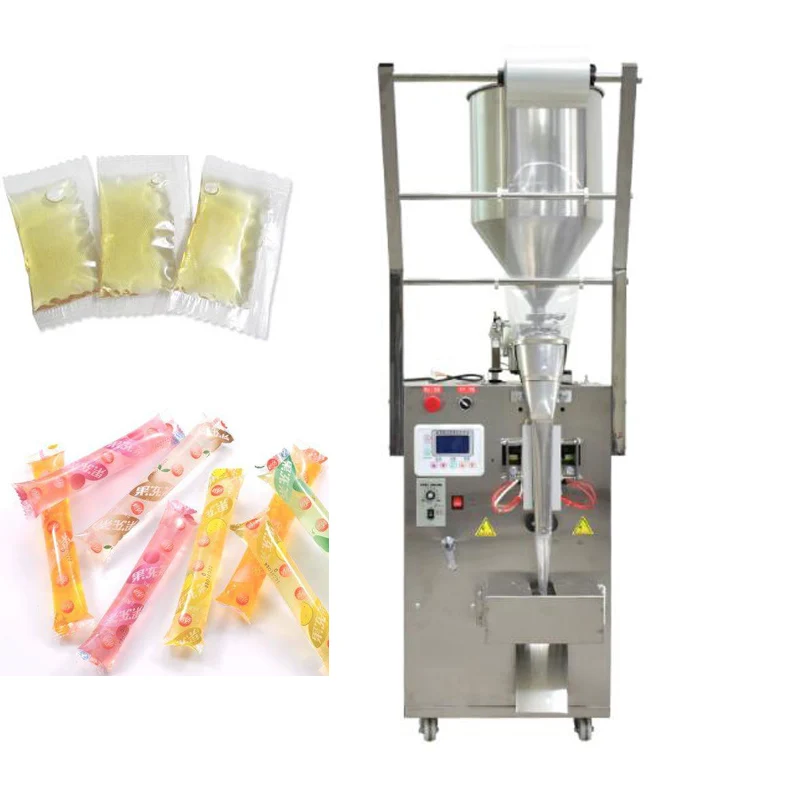 Packing Sealing hine Peanut Butter Vinegar Tomato Soy Sauce Edible Oil Liquid Filling Sealing Making Bag hine