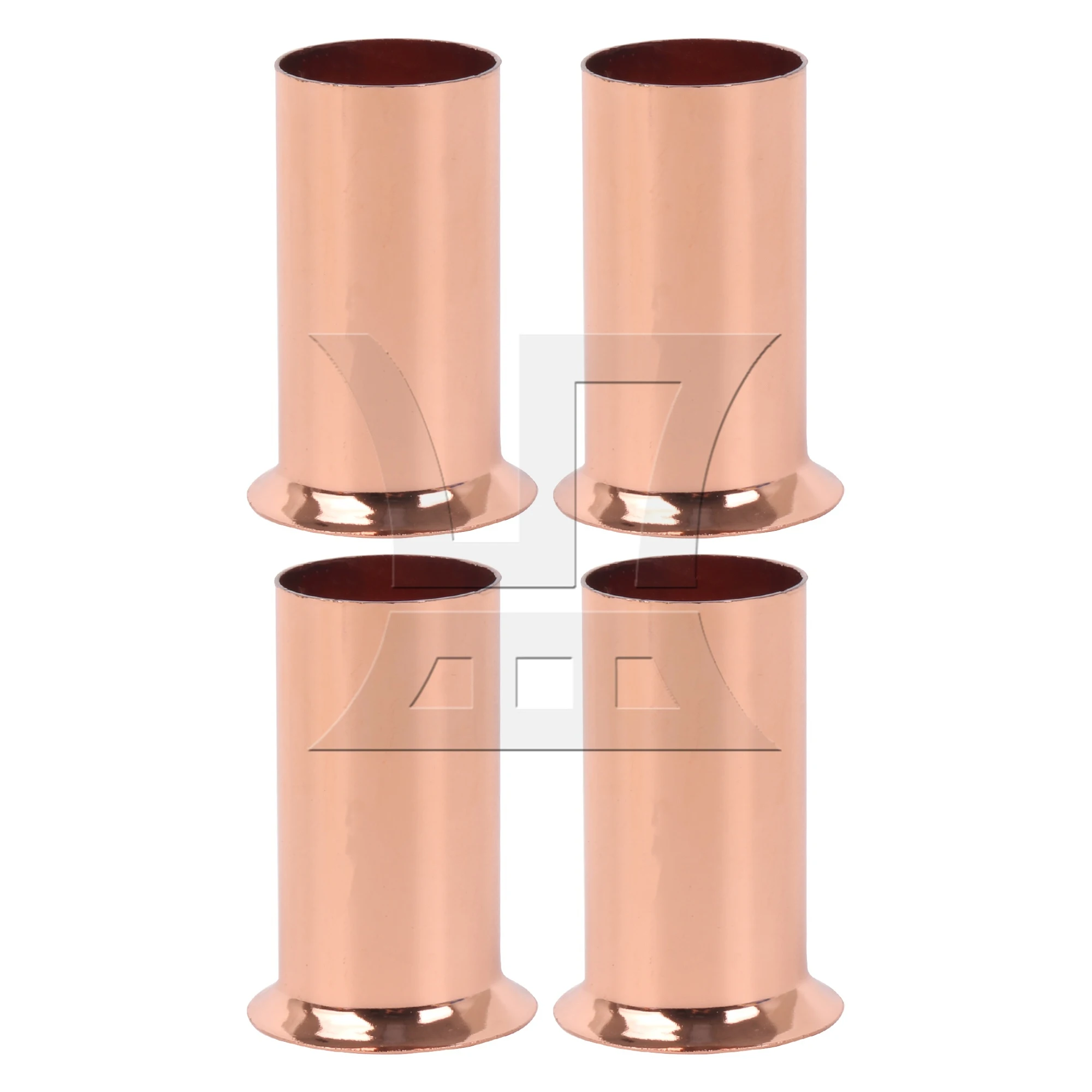 

CNBTR 4 Pieces Rose Gold Chandelier Socket Sleeve Cover 3.15" Tall x 1.18" Dia E14