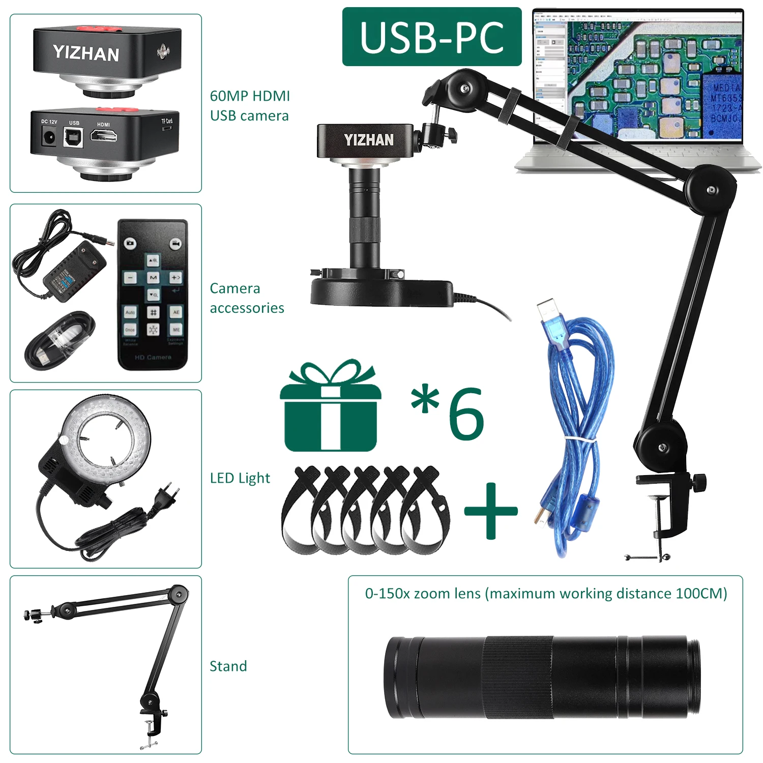60MP 4K HDMIUSB PLUS