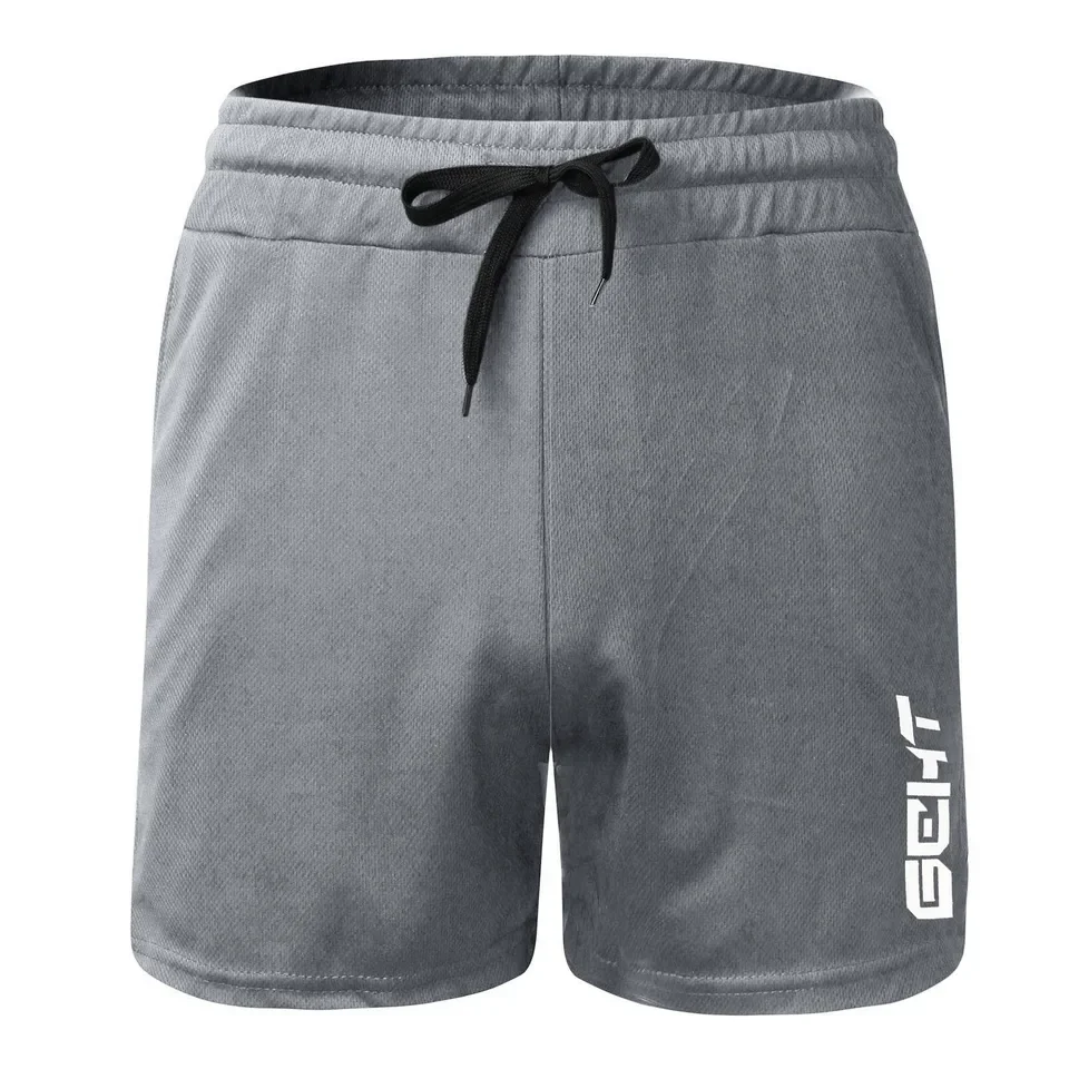 2025 الصيف السراويل الرياضية الرجال اللياقة البدنية Sweatpants كمال الاجسام سراويل قصيرة رجالي رياضة سريعة الجافة تنفس الركض شبكة الرجال السراويل #4