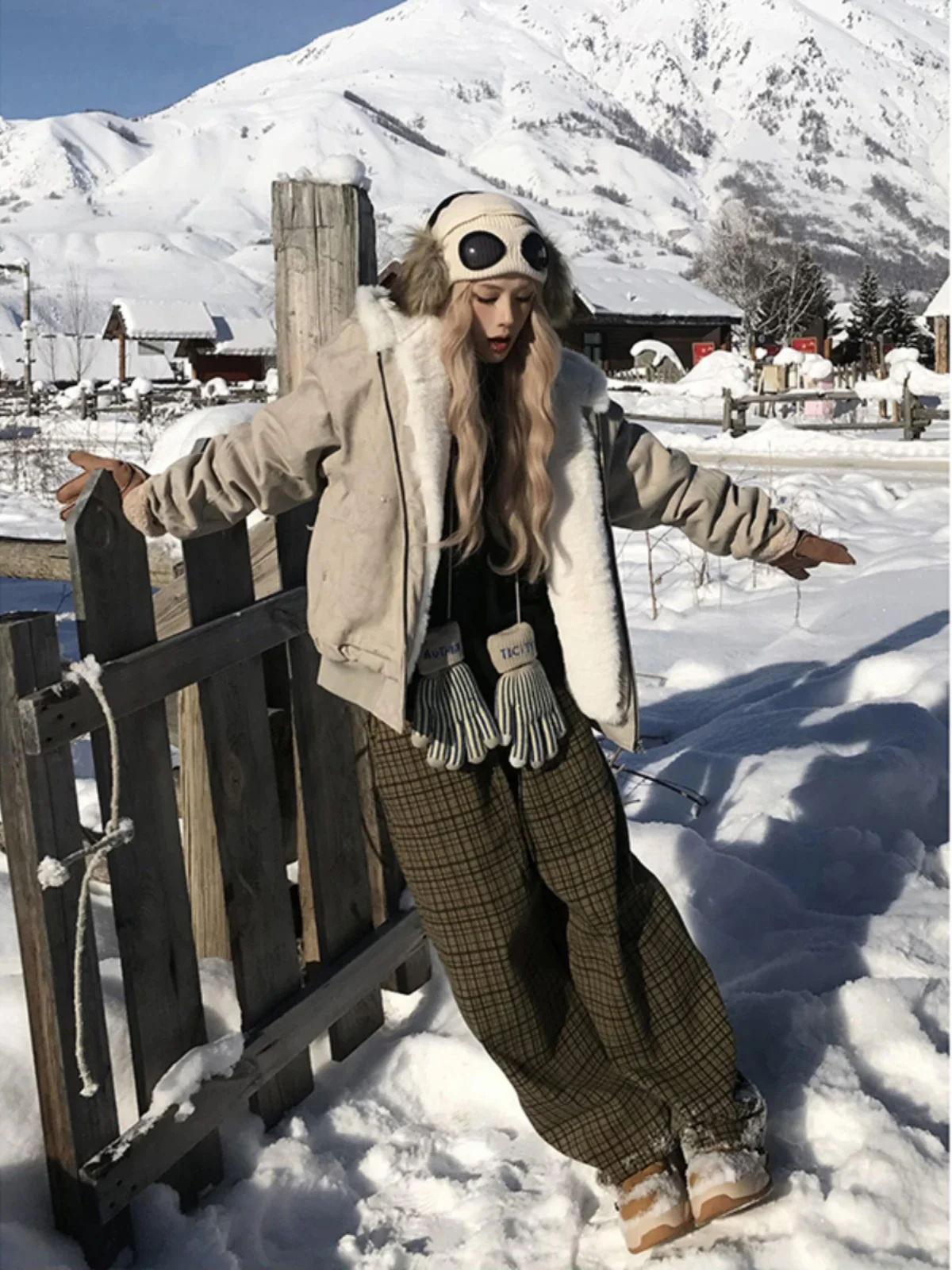 

Утепленная мужская хлопковая куртка с капюшоном на флисовой подкладке, теплая, в стиле ретро, с дизайном американской мраморной статуи горного орла