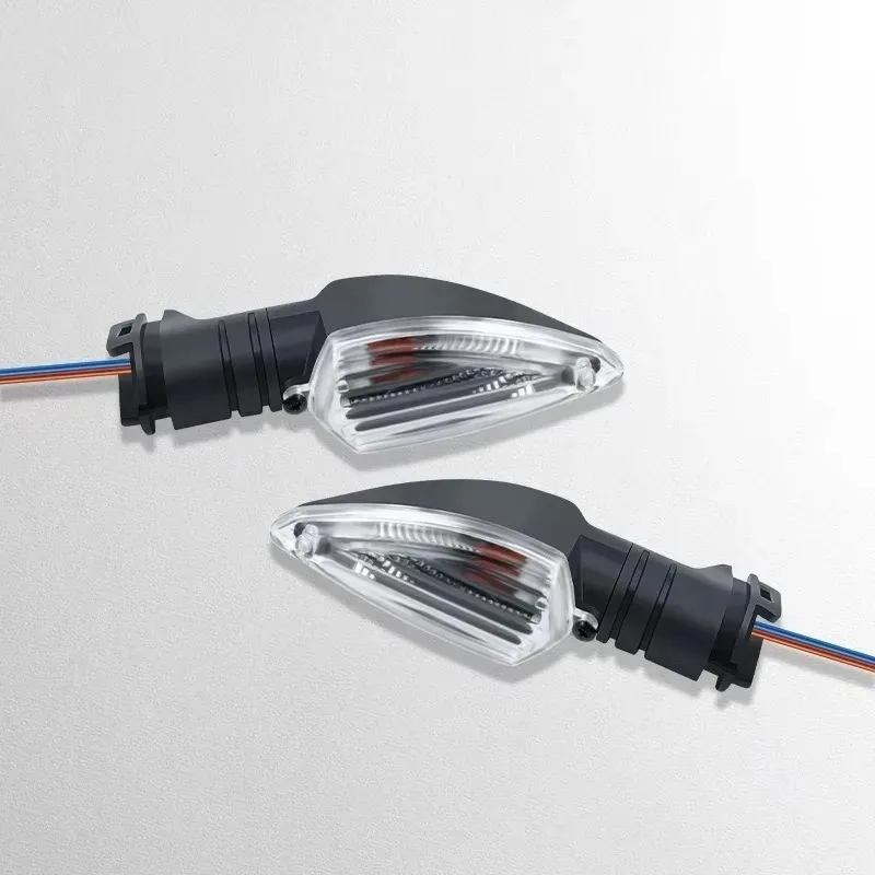 ملحقات إشارة الانعطاف الجديدة لتعديل الدراجة النارية، إشارة الانعطاف للدراجة النارية M-slaz الأمامية والخلفية، حدد بدقة #1