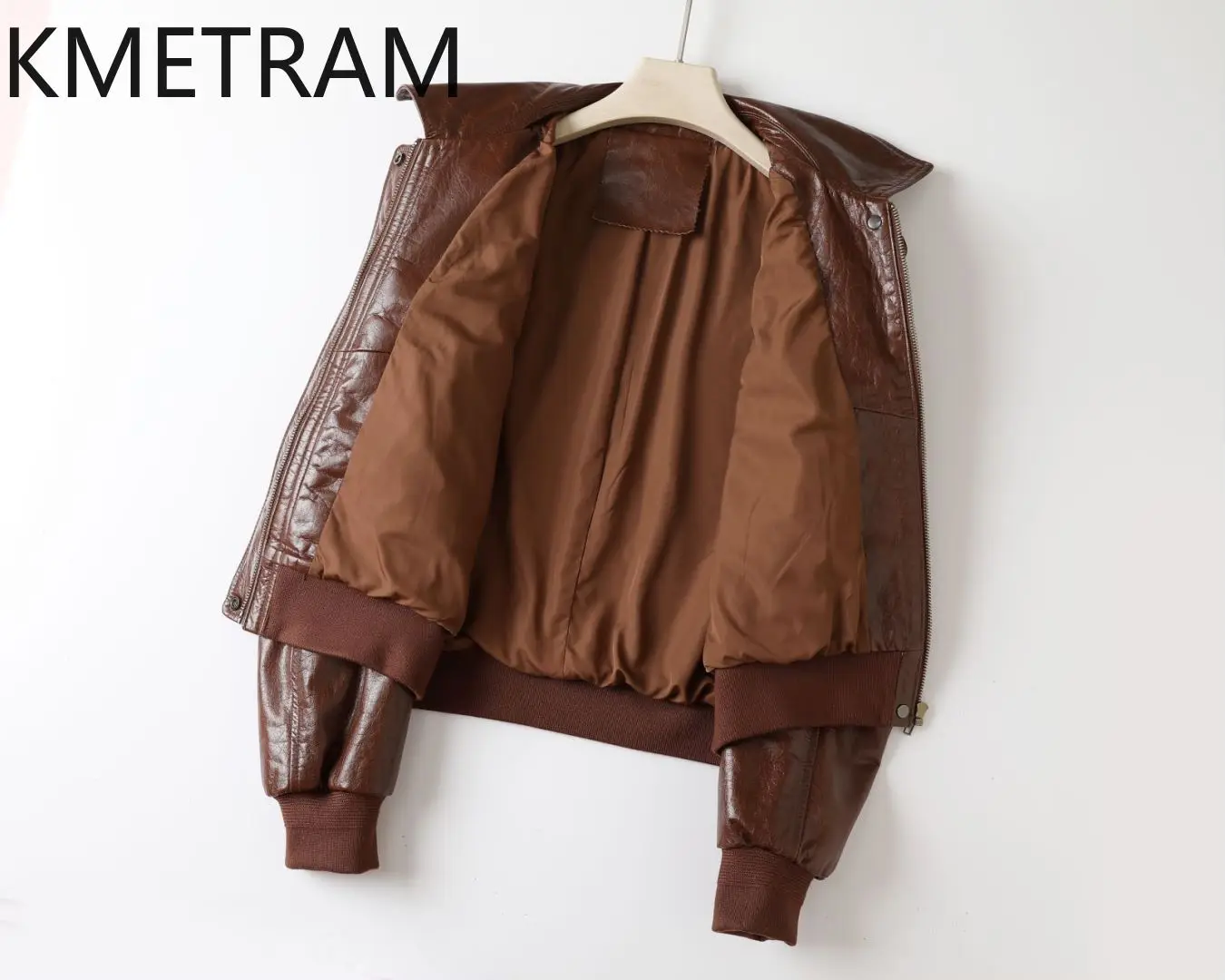 100% Oil Wax Cowhide Jacket Woman Fashion Motorcycle Genuine Leather Jackets Women New in Outerwears Fall Clothes 2025 кожанка