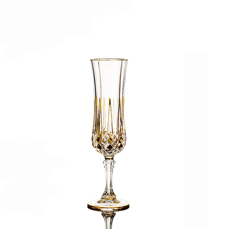 Customizable French Imported Luxury CDA Whisky Glass Gold Crystal Red Wine Cup High-end Wine Cup Gift Box Set