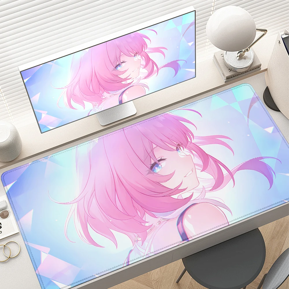 

Print Cyrene 400x900mm Mouse Pad Honkai Star Rail Game Computer Mat PC Accessories Hentai Kawaii Mouse pads Natural XXL Desk Mat