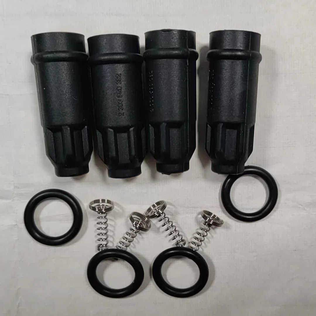 

4 x Ignition Coil Rubber Boot for Nissan Primastar Kubistar Opel Vauxhall Vivaro Avantime Renault Espace Kangoo OE# 7700107177