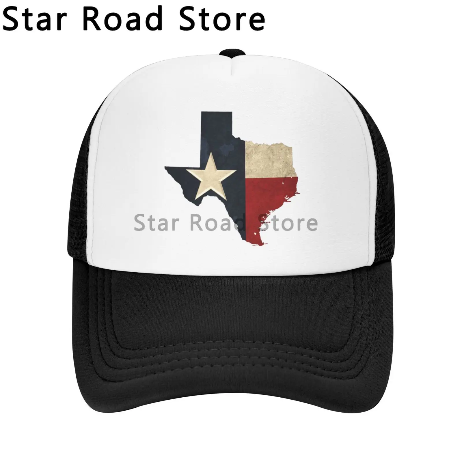 Casquette de baseball délavée avec logo personnalisé pour hommes et femmes, casquette de camionneur décontractée, casquettes de pêche, randonnée, sensation du Texas Map, livraison directe