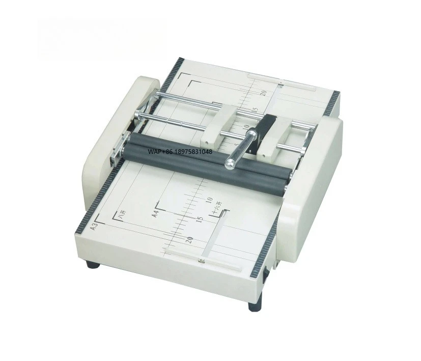 Hot Selling Products Book Stapler Creasing Folding Machine Booklet Maker Machine with Factory Price