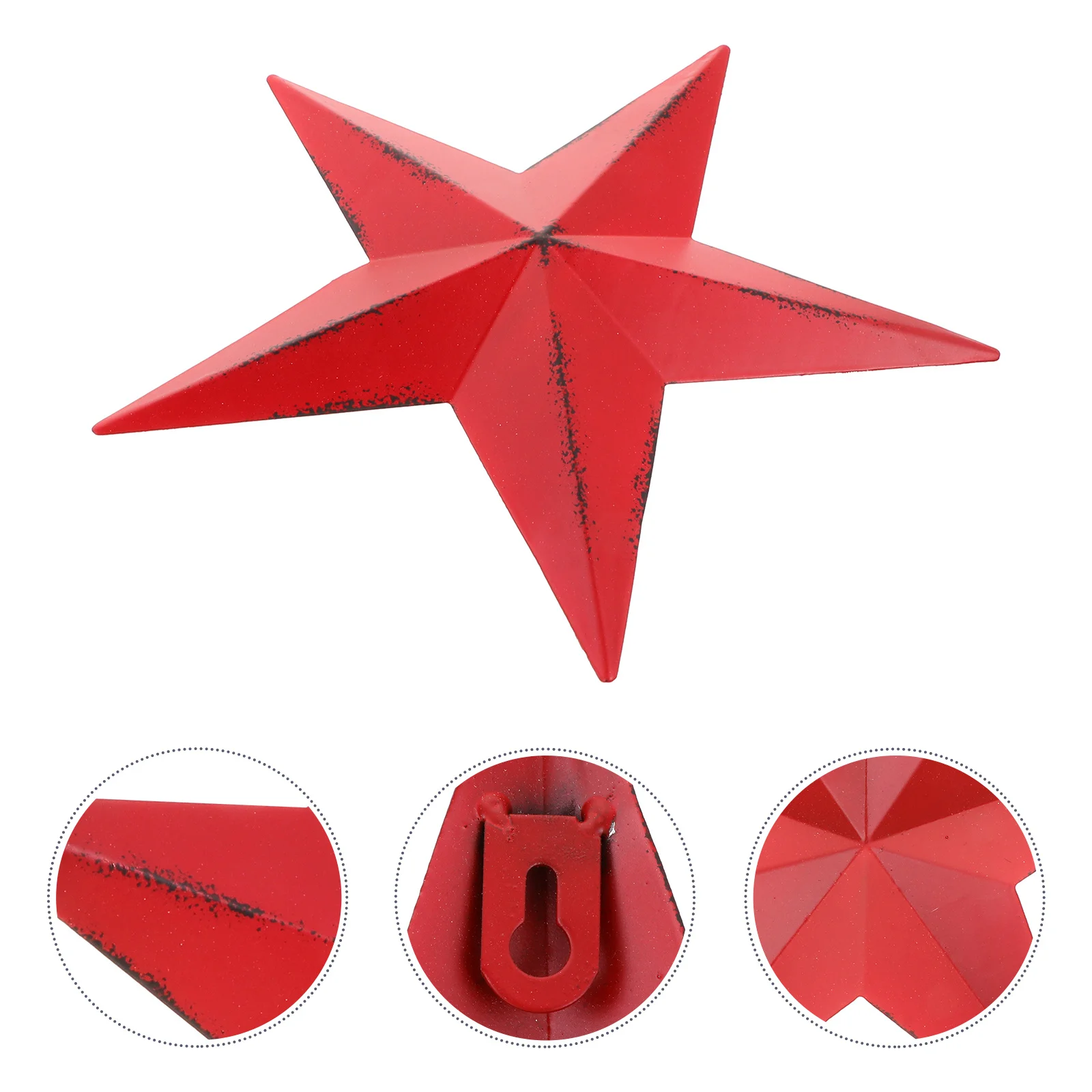 

Iron Star Hanging Ornament Classic Metal Wall Art Decor For Home Garden Hotel Bar Indoor Wall Decoration