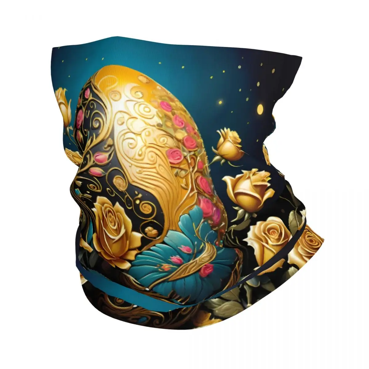 Easter Egg Scarf Neckerchief Neck Face Mask Polyester