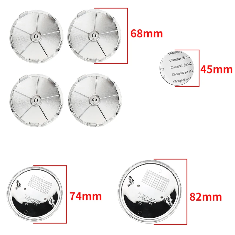 

7pcs 82mm 74mm 45mm Car Front Bonnet Hood Rear Tail Trunk Emblem Badge Logo For Bmw E46 E39 E38 E90 E60 Z3 Z4 X3 X5 X6 F10 E93