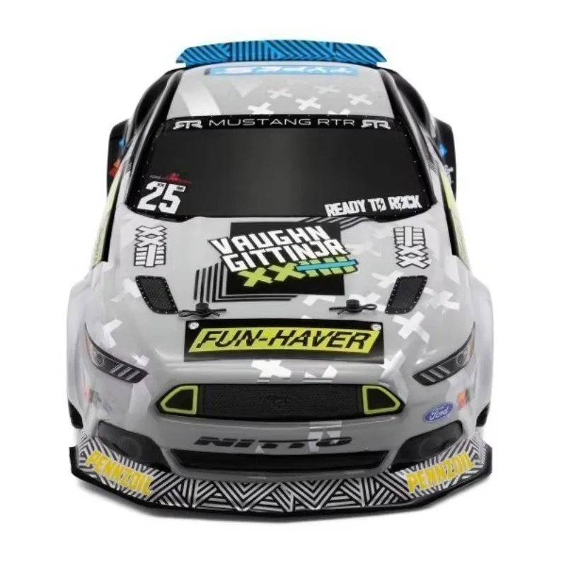 1/10 Sportowy, szybki, zdalnie sterowany samochód 4WD z symulowanym nadwoziem 2S i amortyzatorami Driftowy zdalnie sterowany model samochodu zabawkowego