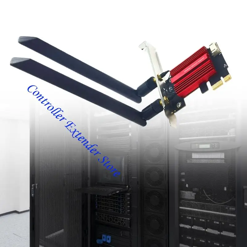 N84B WIFI 5 ADAPTER 1200MBPS بطاقة شبكات متوافقة مع Bluetoot