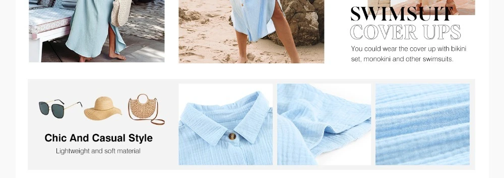 Sleeve Side Split Button Down Long Kimonos