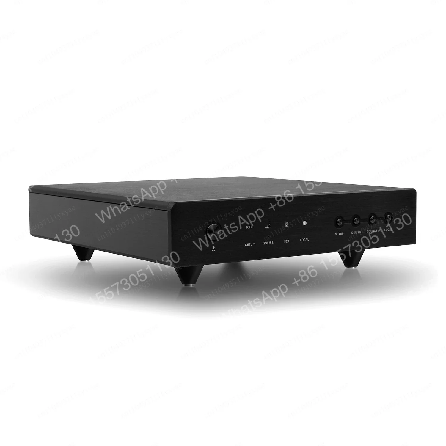 Network Audio Streamer Hi-Res Music Player, Digital Transport with I2S Output for Home Hi-Fi System, Gapless Playback