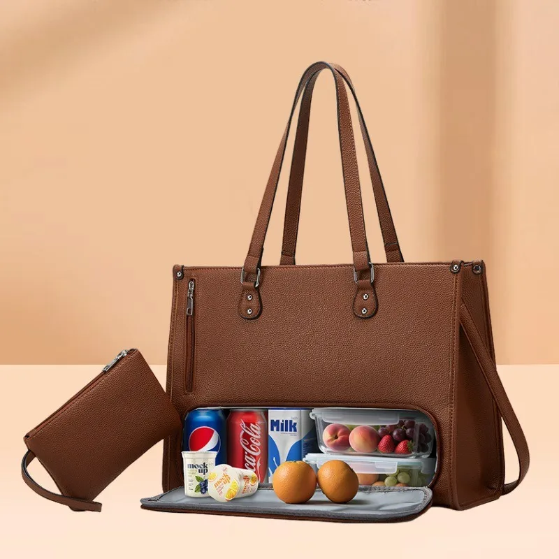 Women's Bag 2026 New Trendy Large Capacity Handheld Tote Bag